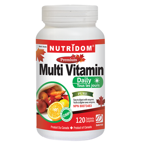 Multi Vitamine tous les jours 120 comprimés
