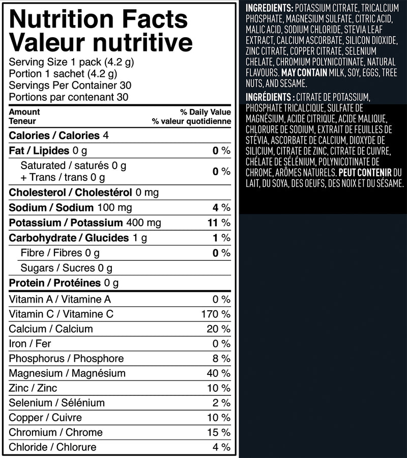 Vega Sport réhydratant Citron lime 4.2g