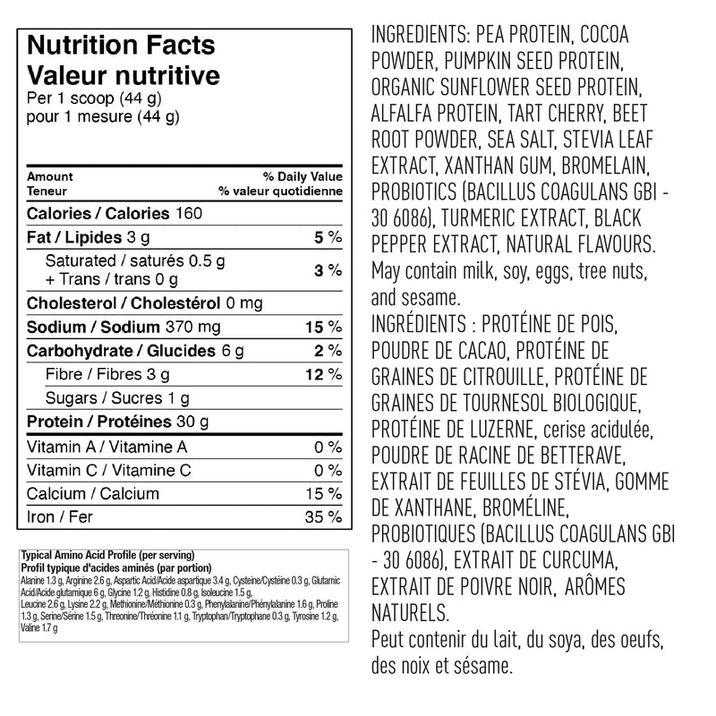 Vega Sport protein Chocolat 837g