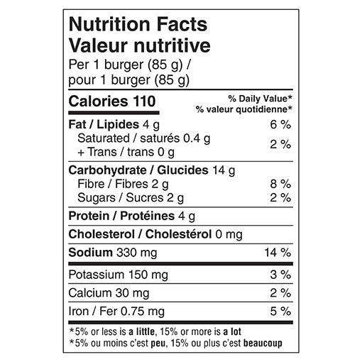 Gardein Burger Jardinière Sans Gluten Surgelé 255g