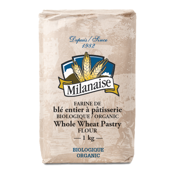 Farine de blé entier à pâtisserie bio 1 kg