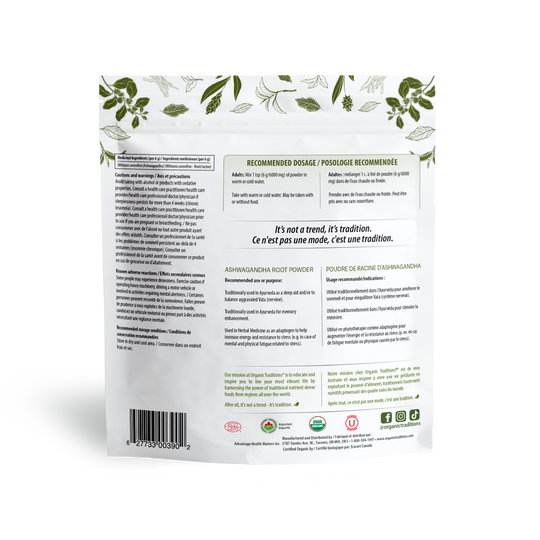 Poudre Ashwagandha Bio 200g