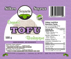 Soyarie Tofu Soyeux Bio