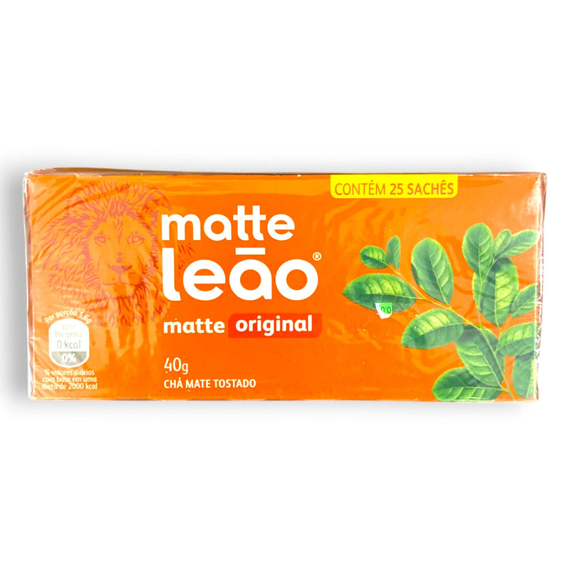 Matte Leão Matte Original - 40g, contient 25 sachets