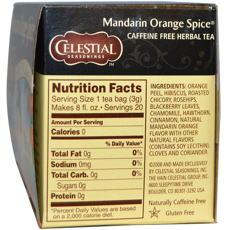Tisane Mandarine orange et épices 54 g