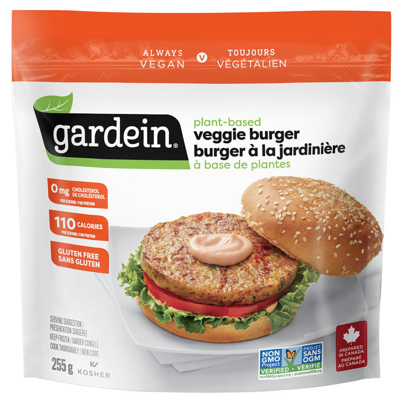 Gardein Burger Jardinière Sans Gluten Surgelé 255g