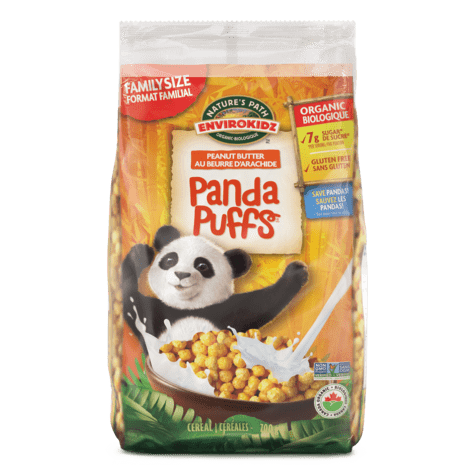 Envirokidz Panda puffs - au beurre d&