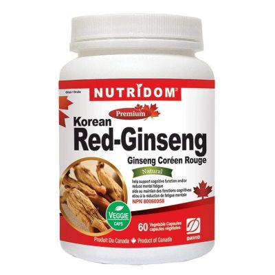 Ginseng coréen rouge 60 capsules
