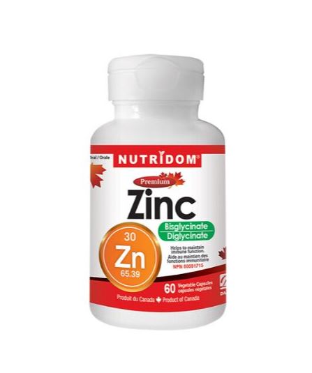 Zinc diglycinate 60 capsules