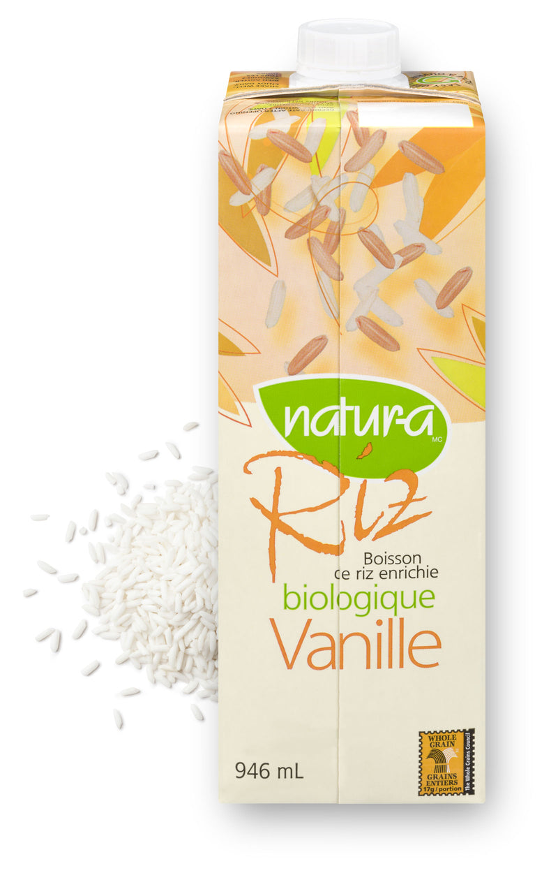 Natur-a Boisson de Riz vanille enrichie bio 946 ml