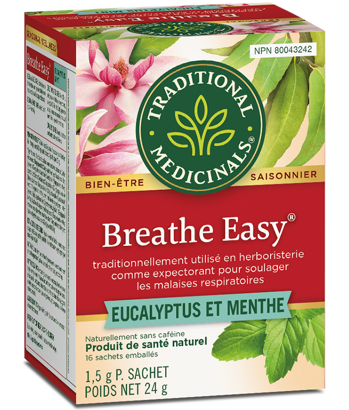 Tisane Breathe easy bio - eucalyptus et menthe