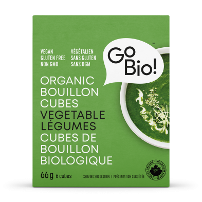 Cubes aux légumes bio 66g