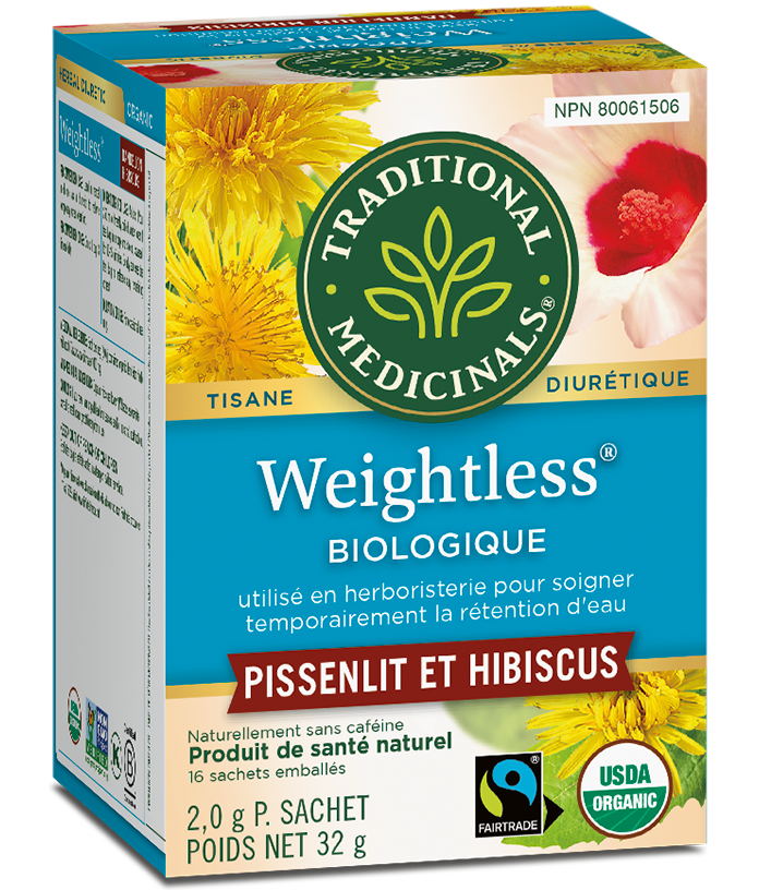 Tisane Weightless bio - pissenlit et hibiscus